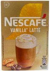 Nescafe Latte Vanilla 136gr 8τεμ