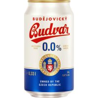 Budvar Alkfri 0,0% Lager Burk