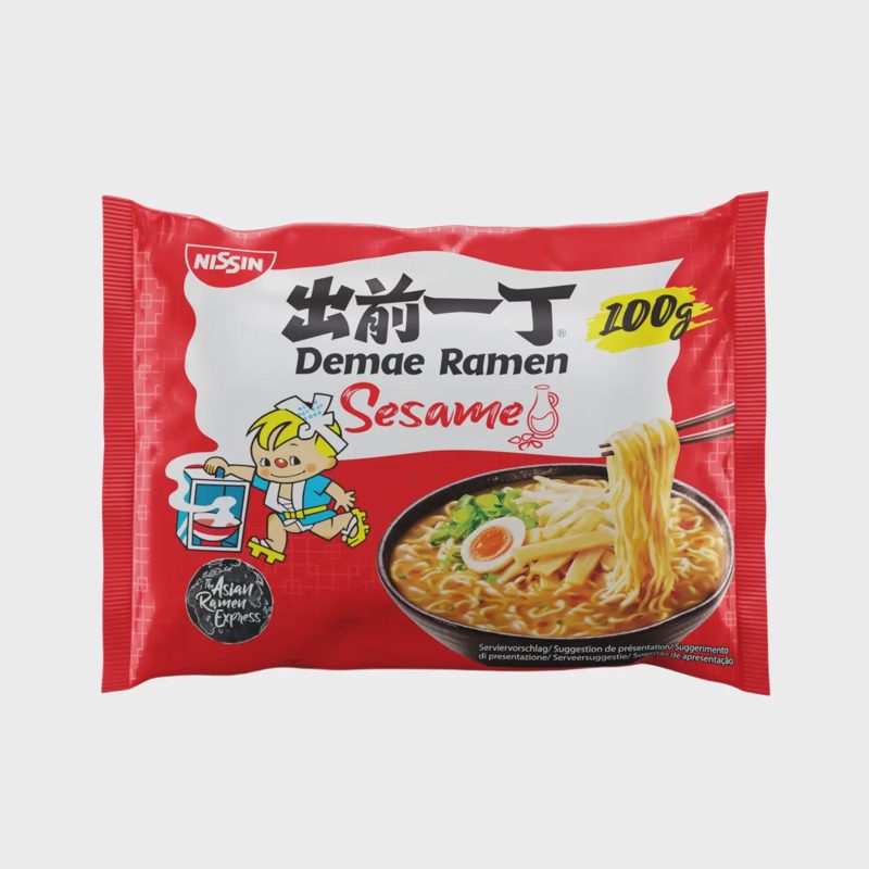 Sez. sk. sriuba su makar. NISSIN RAMEN, 100 g