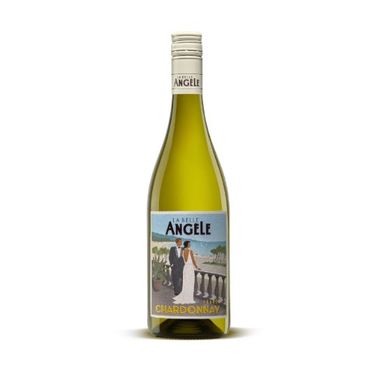 Vin Blanc Chardonnay France LA BELLE ANGELE