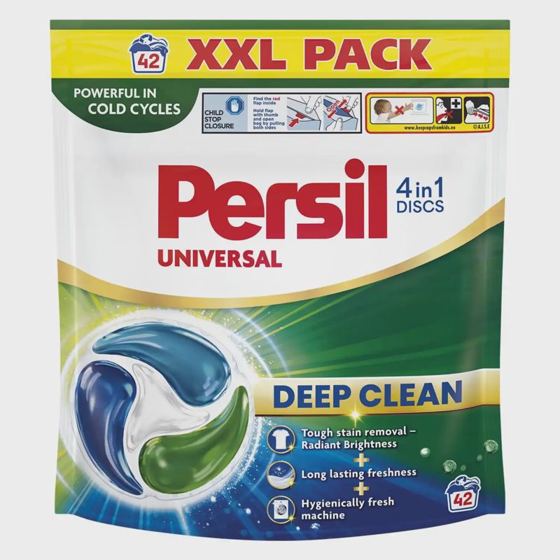 Skalbimo kaps. PERSIL DISCS UNIVERSAL, 42 sk.