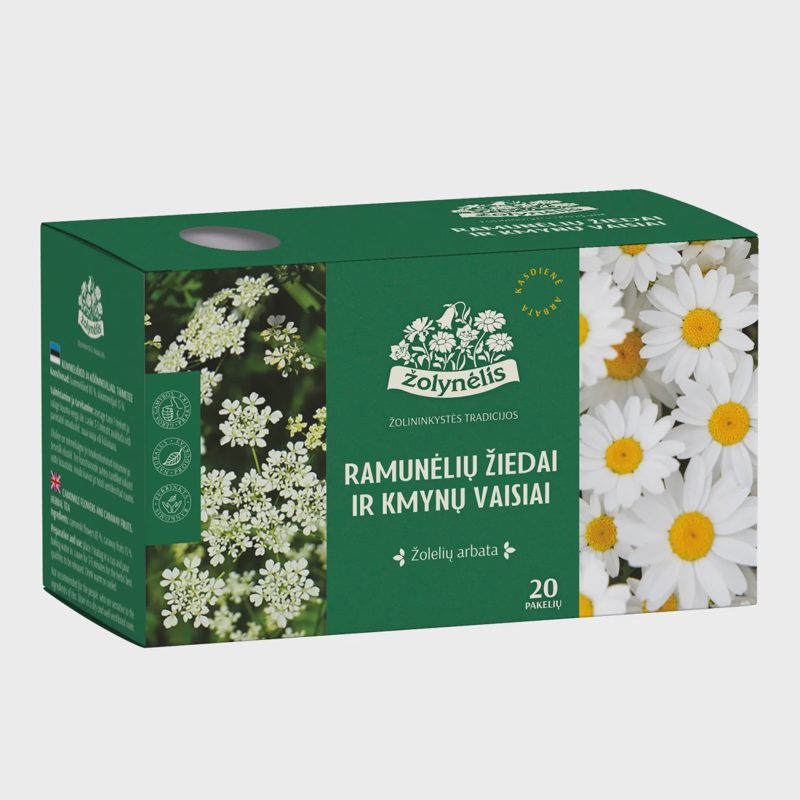 Arb. RAMUNĖLIŲ ŽIEDAI IR KMYNŲ VAISIAI, 24 g
