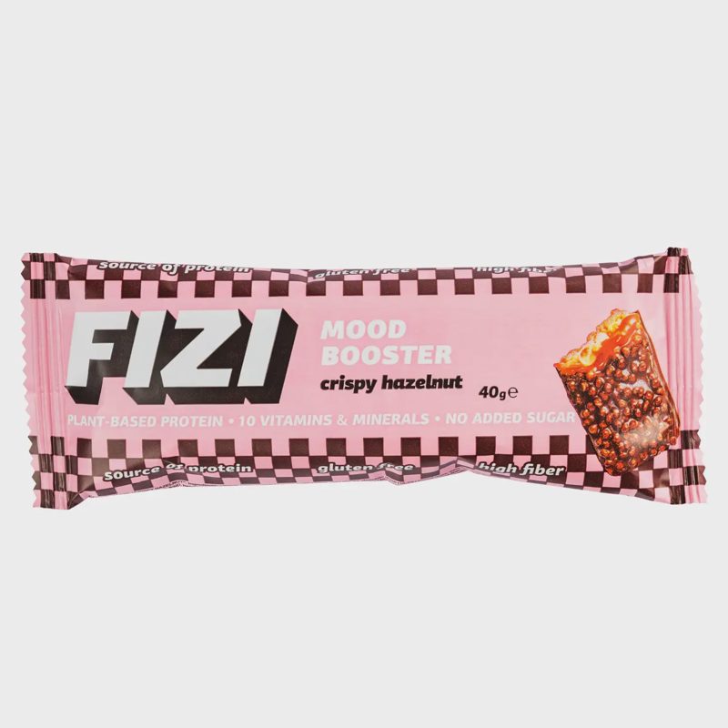 Batonėlis CRISPY HAZELNUT FIZI su sald., 40 g