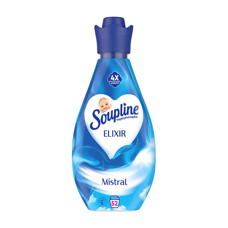 Soupline Μαλακτικό Συμπυκνωμένο Elixir Mistral 52Μεζ 730ml