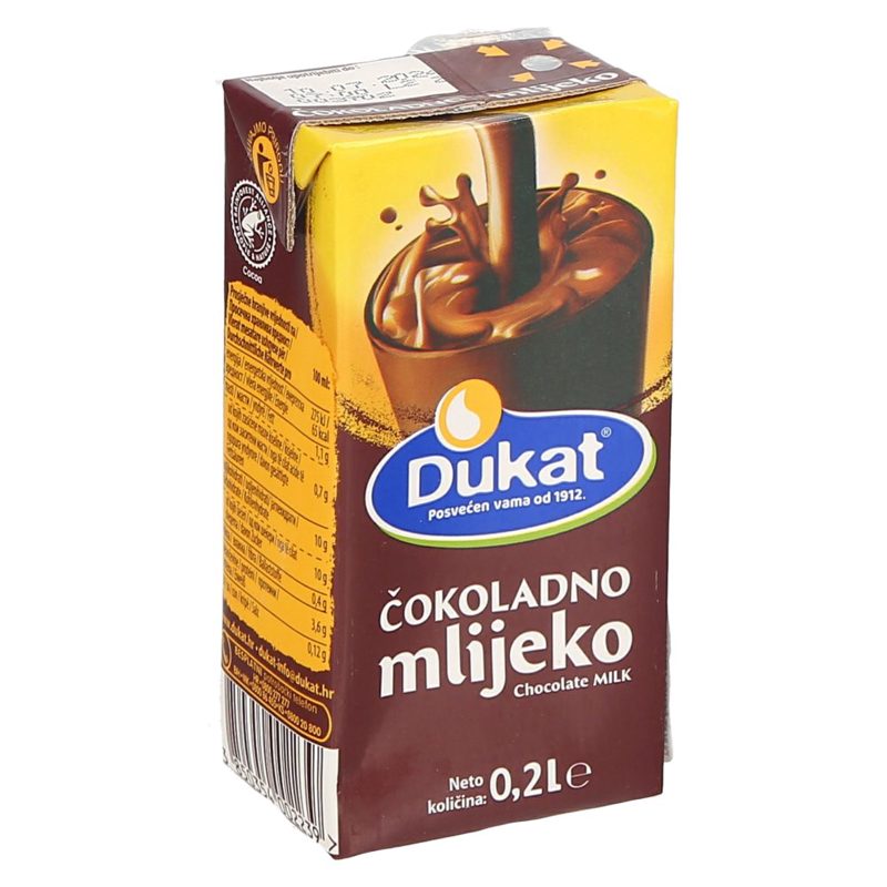 Dukat čokoladno mlijeko 0,2 L