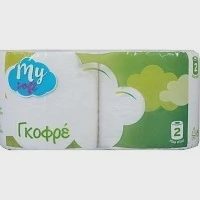 My Soft Χαρτί Υγείας Γκοφρέ 0,196kg 2τεμ