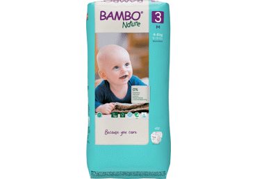 Sauskelnės BAMBO 3 4-8 kg, 52 vnt