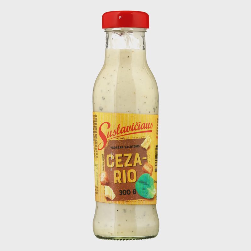 SUSLAVIČIAUS padažas salotoms CEZARIO, 300 g