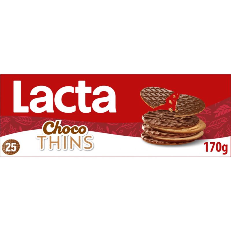 Lacta Choco Thins 170gr