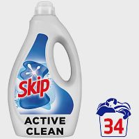 Skip Υγρό Απορρυπαντικό Πλυντηρίου Active Clean 34μεζ 1,53lt