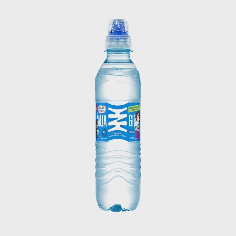 Negaz. mineral. vanduo ŽG KAKĖ MAKĖ, 0,33 l