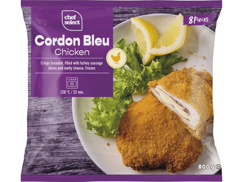 Kycklingschnitzel Cordon Bleu