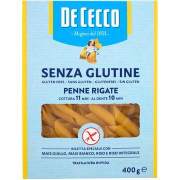 De Cecco tjestenina Penne rigate bez glutena 400 g