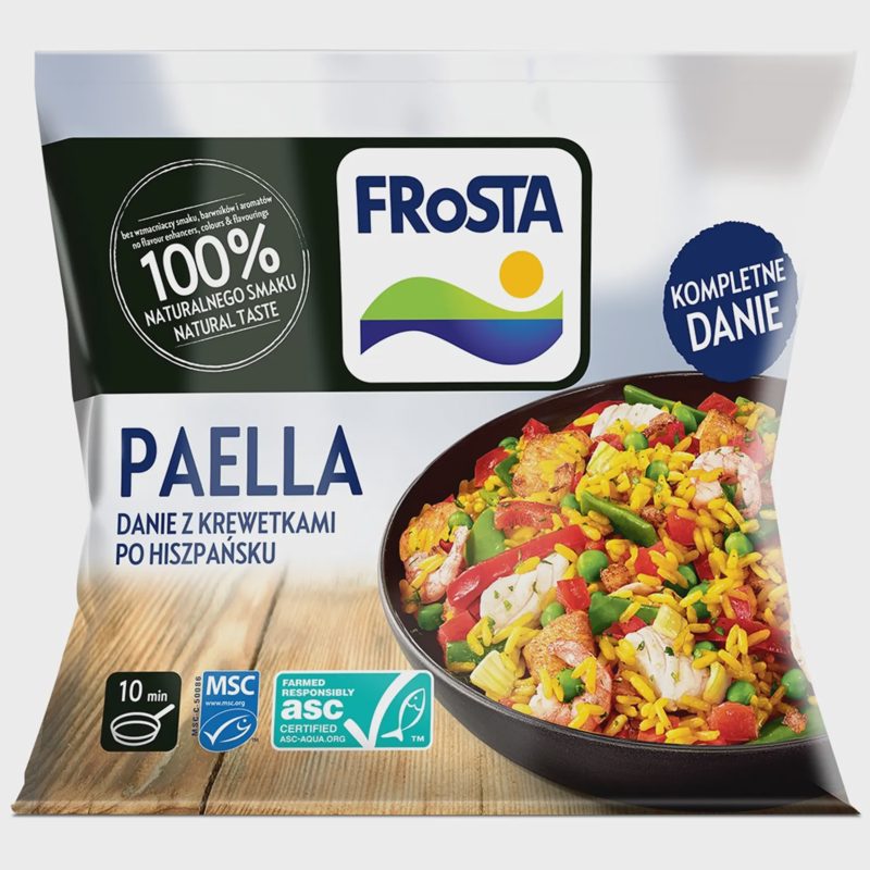 Ispaniškas patiekalas PAELJA FROSTA, 400 g