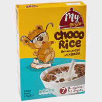 My Gusto Δημητριακά Choco Rice 375gr