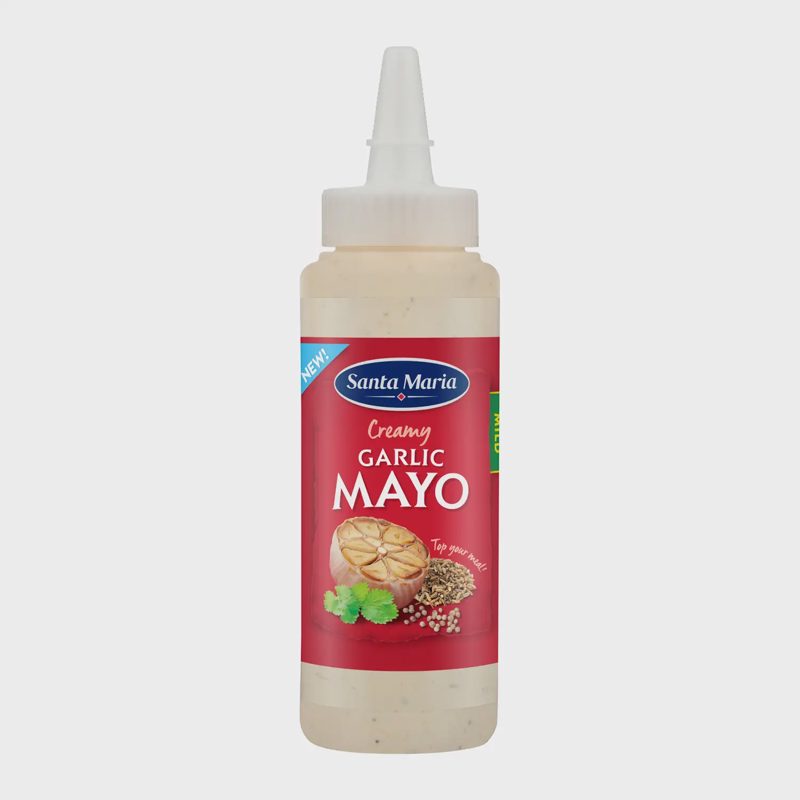 Padažas su česnakais SANTA MARIA, 250 ml