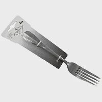 Tabletop Pro Perseus Πιάτο Πιρούνι Φαγητού Inox 3Τεμάχια