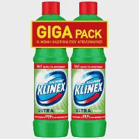 Klinex Ultra Χλωρίνη Fresh 2x750ml Giga Pack