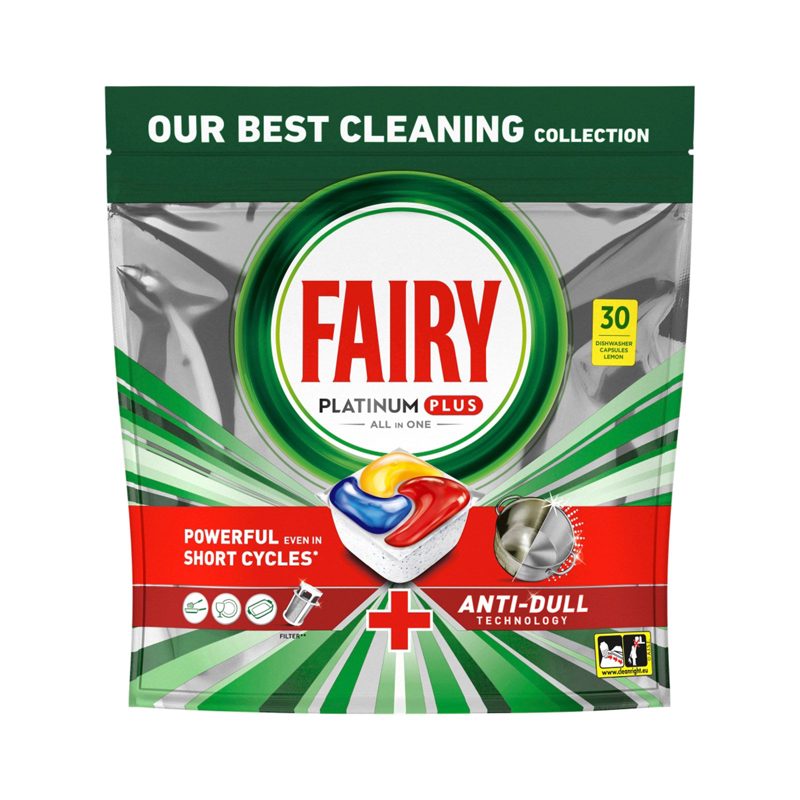 Fairy Spülmaschinentabs Platinum Plus All in One Zitrone