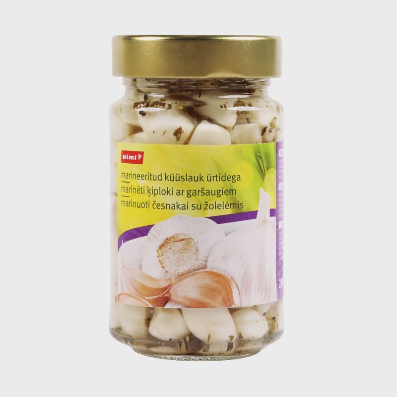 Mar. česnakai su žolelėm. RIMI, 230 g / 140 g