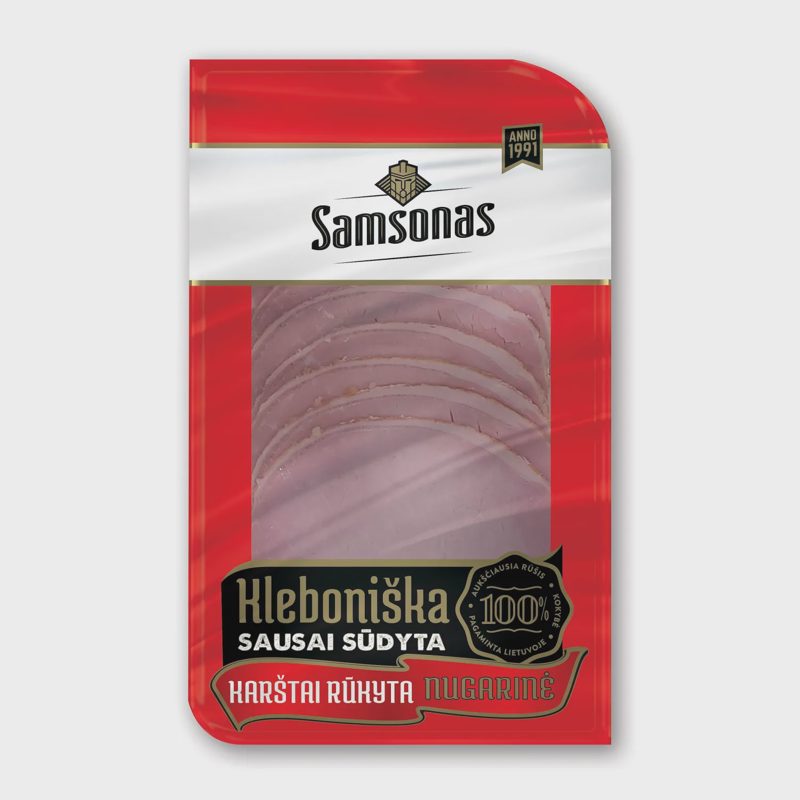 Karš. rūkyta KLEBONIŠKA nugarinė, a.r., 100g