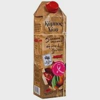 Κάμπος Χίου Nfc Χυμός Πορτοκάλι Μήλο Ροδάκινο 1lt