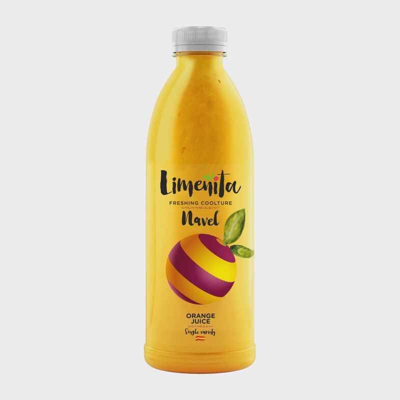 Apelsinų sultys su minkštimu NAVEL, 1 l