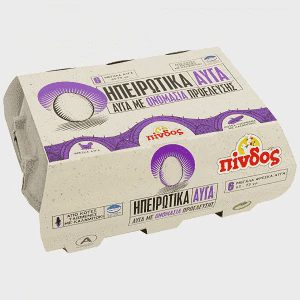 Ηπειρώτικα Αυγά 6άδα 63-73G Large