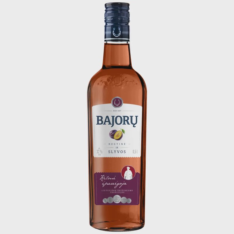 Spirit.gėrimas BAJORŲ ir SLYVOS 32 %, 0,5 l