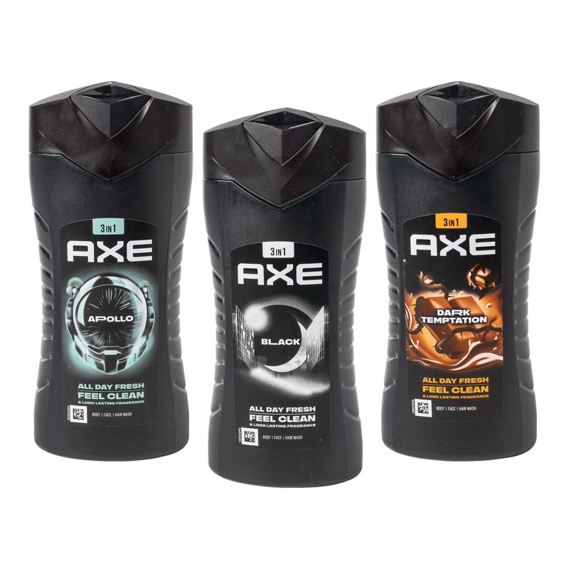 AXE Africa 3 in 1 tusfürdő testre, arcra, hajra 250 ml