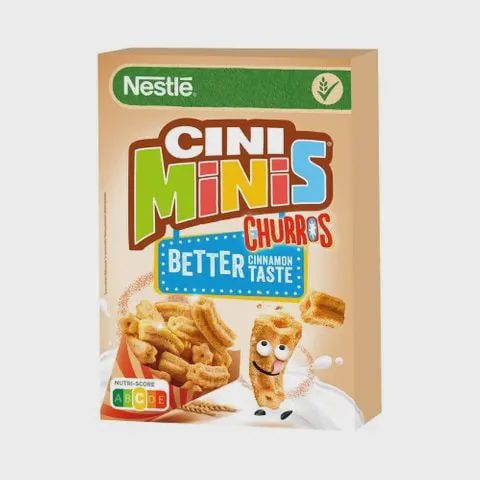 Dribsniai NESTLE CINI MINIS CHURROS, 300 g