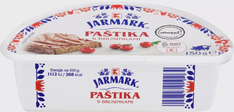 Paštika s brusinkami