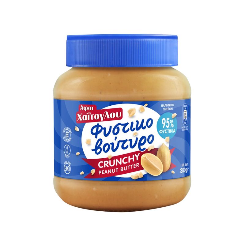 Χαιτογλου Φυστικοβούτυρο Crunchy 350gr