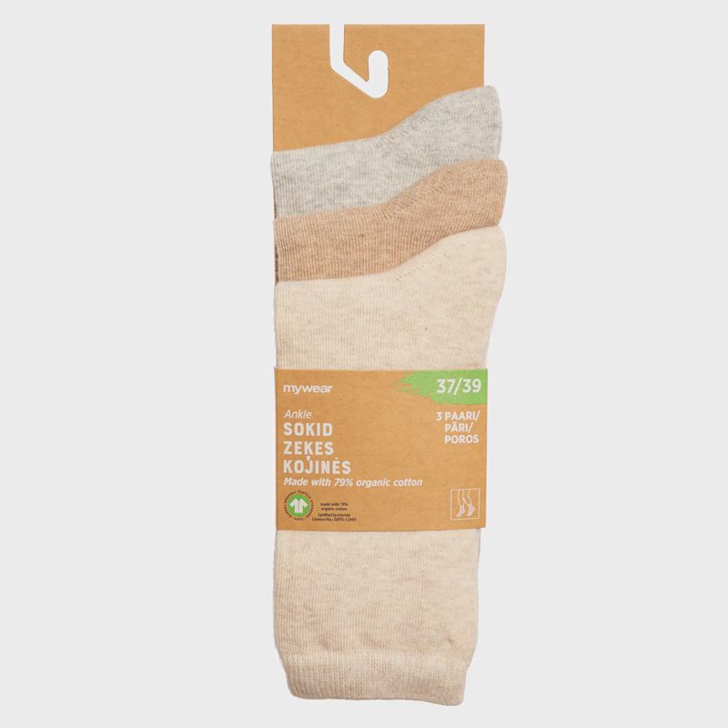 Vaikiškos kojinės MYWEAR, 37 / 39, 3 vnt.