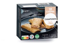 10 crêpes champignon