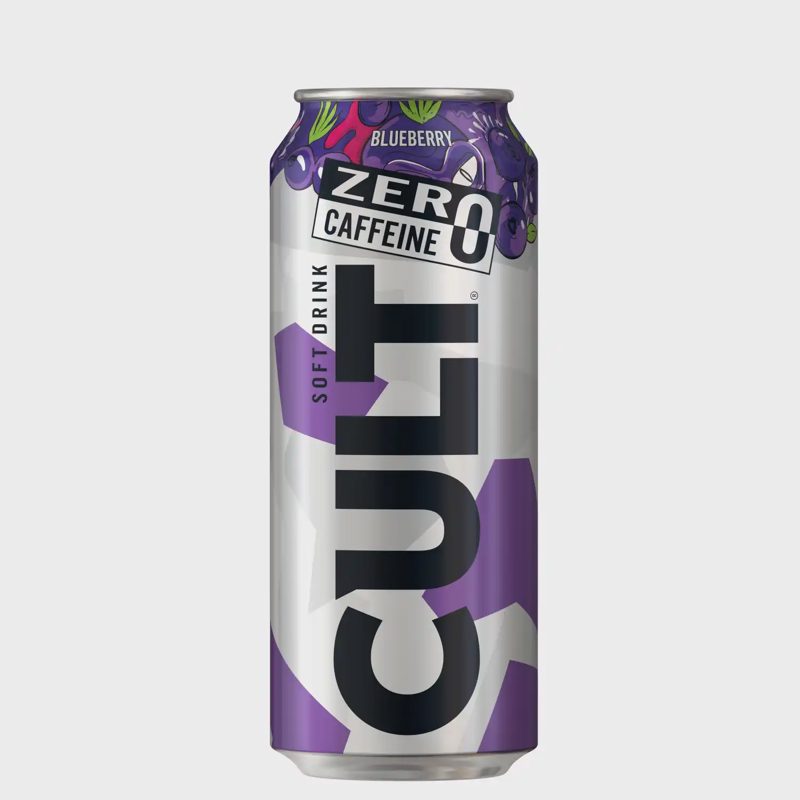 Gaz. gėrimas CULT BLUEB. CAFFEINE FREE, 0,5 l