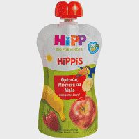 Hipp Φρουτοπολτός Μήλο Μπανάνα Φράουλα 100gr