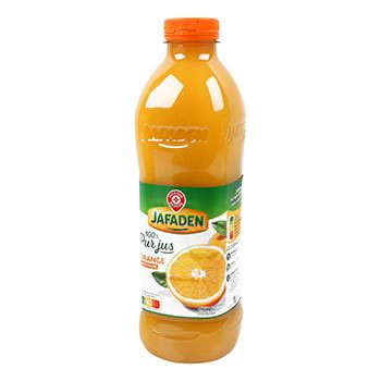 100% Pur jus d'orange Jafaden Avec pulpe - 1L
