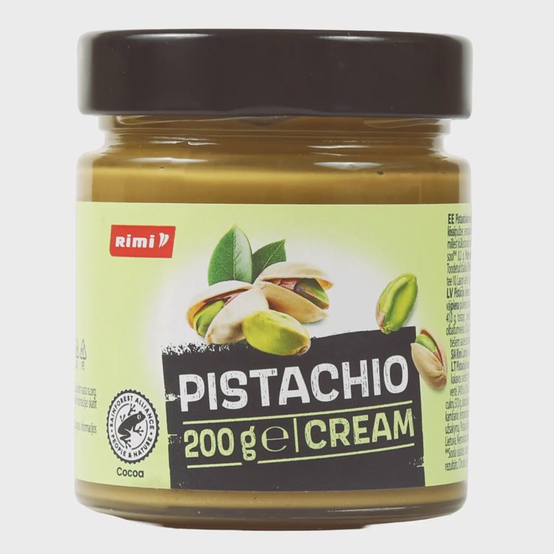 Pistacijų kremas RIMI, 200 g