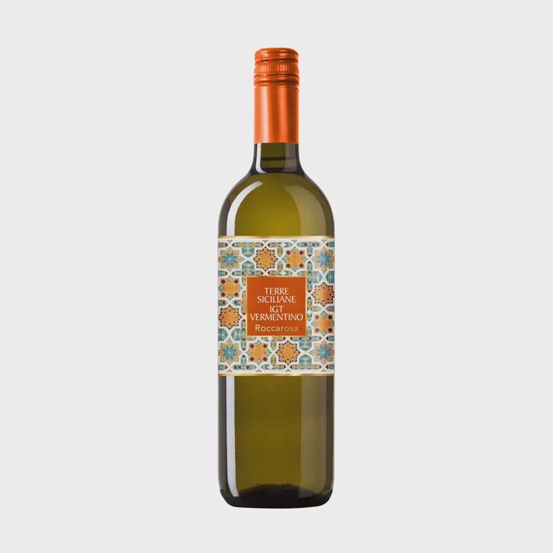Balt. vynas ROCCAROSA VERMEN., 12,5 %, 0,75 l