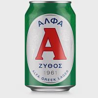 Άλφα Μπίρα Lager Κουτί 330ml