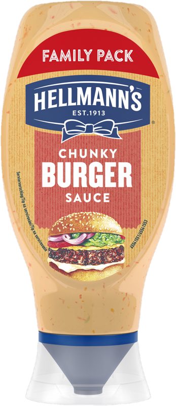 Hellmann's Omáčka Chunky burger