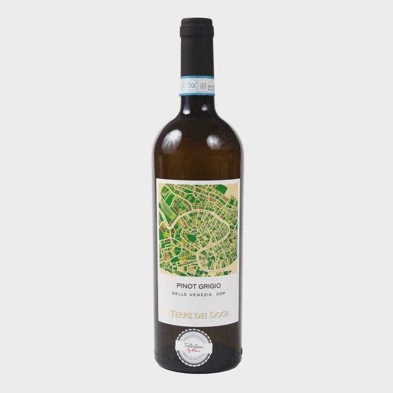 Saus. balt. vynas DELLE VENEZ. 12,5 %, 0,75 l