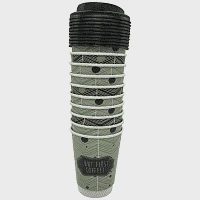 Ready2u Ποτήρι Χάρτινο Dw 16OZ Kαπάκι 10τεμ