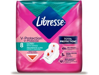 Libresse Freshness & Protection Higijenski ulošci s krilcima Ultra Long+ 8 kom