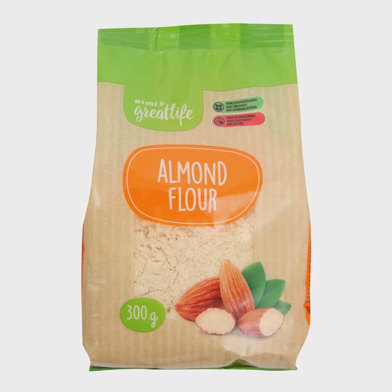 Migdolų miltai RIMI GREATLIFE, 300 g