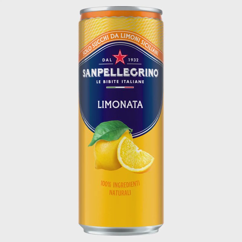 Gazuotas gėrimas SP LIMONATA NATURALI, 330ml