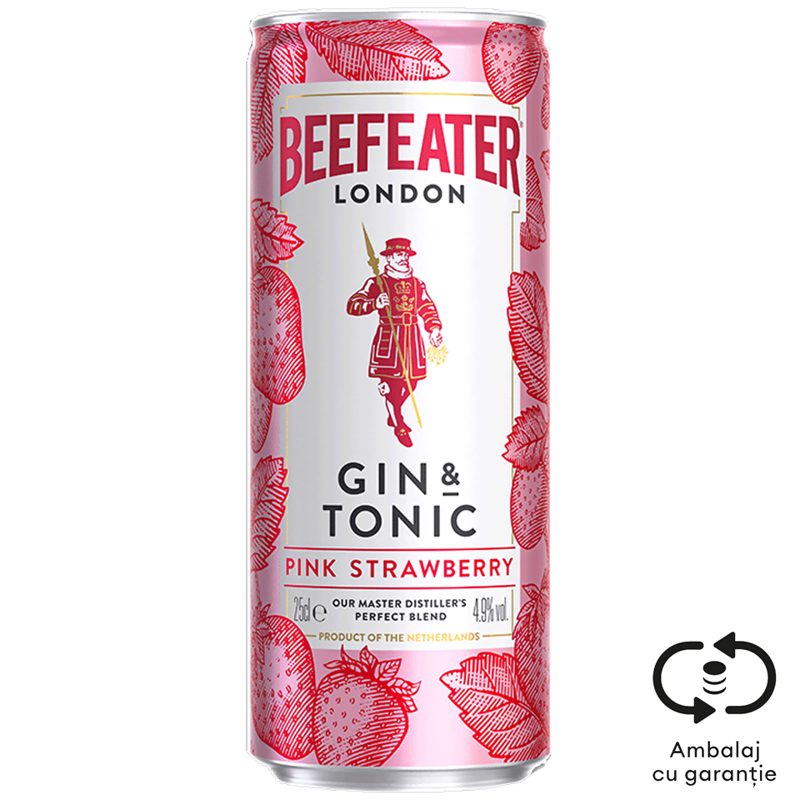 Gin & Tonic Pink Strawberry 0.25L