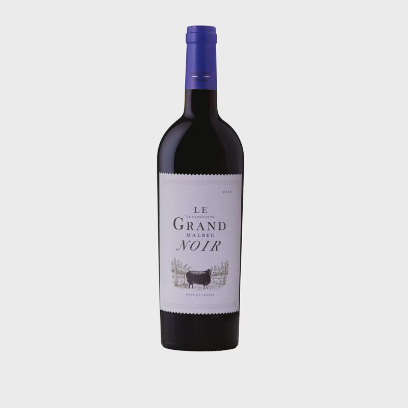 Raud.saus.vynas LE GRAND NOIR MALBEC, 0,75l
