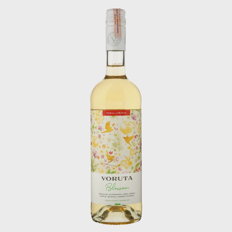 Vaisių ir uogų vyn.gėr. VORUTA BLOSSOM, 0,75l